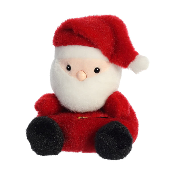 Aurora® Adorable Palm Pals™ Santa Stuffed Animal - Pocket-Sized Play - Collectable Fun - Red 5 Inches