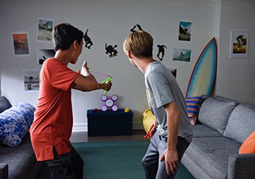 Koosh Sharp Shot - Interactive Target - 3 Games to Play - Play with Friends or Against Target's AI - 1-2 Players Ages 6+