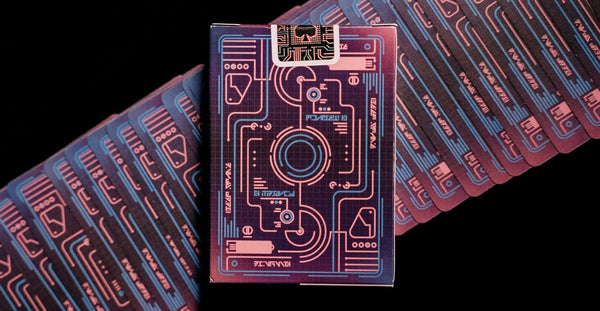 Bicycle Cyberpunk Premium Playing Cards, Poker Size Standard Index