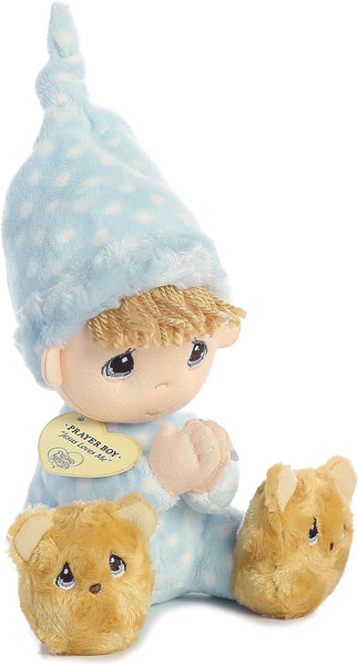 Aurora® Inspirational Precious Moments™ Precious Prayer Boy Stuffed Animal - Cherished Memories - Enduring Comfort - Blue 9.5 Inches