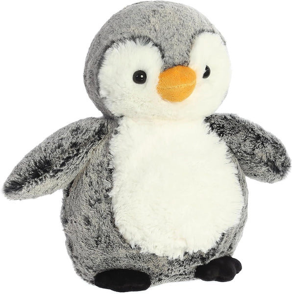 Aurora® Snuggly Sweet & Softer™ Cow Stuffed Animal - Comforting Companion - Imaginative Play - White 9 Inches
