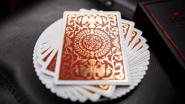 Regalia Red Playing Cards (Signature Edition) by Shin LIM