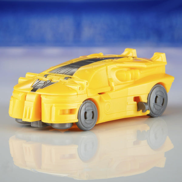 Transformers One Cog Changer Bumblebee (B-127) 4-Inch Robot Action Figure, Interactive Toys for Boys and Girls Ages 6 and Up