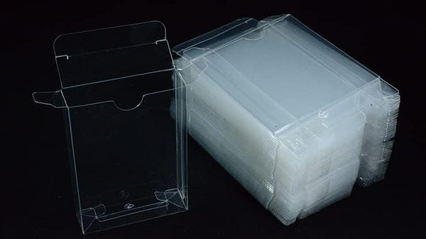 Carat DS1 Deck Sleeves 50 Pack - Clear PET Archival Playing Card Protectors for USPCC, EPCC, Cartamundi Poker Size Decks