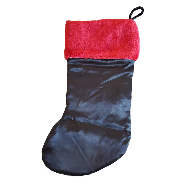Kurt S. Adler AC/DC "For Those About To Rock" Christmas Stocking, Red and Black, 19 in.