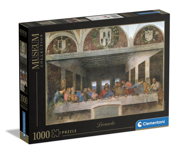 Clementoni Museum Collection - Leonardo - The Last Supper - 1000 Piece Jigsaw Puzzle for Adults