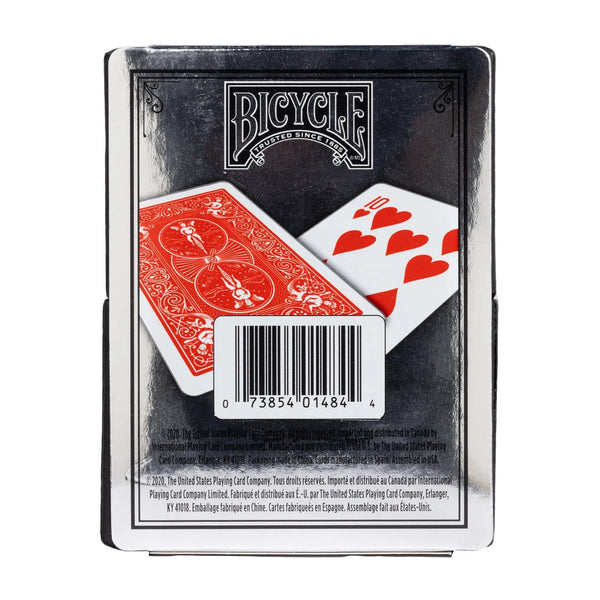 Bicycle Prestige Rider Back Plastic Dura-Flex Playing Cards - Set of 4 Decks, 2 Blue & 2 Red