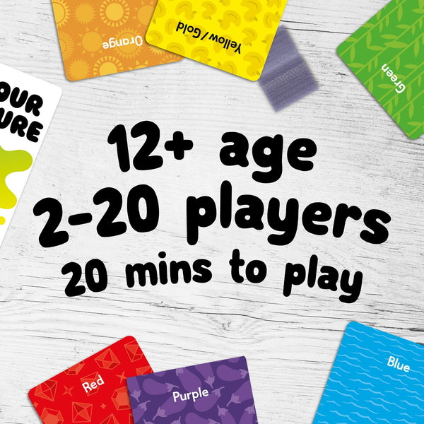 Big Potato Games - Colorbrain - A Game About the Color of Things, 2-20 Players Ages 12+