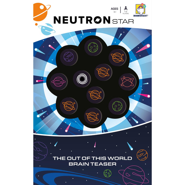 Brainwright - Neutron Star - The Out of This World Brain Teaser, 1-2 Players Ages 6+