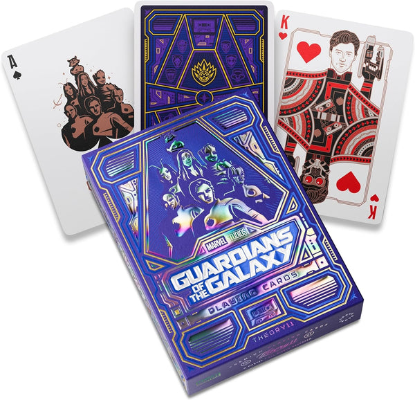 theory11 Guardians of The Galaxy Premium Playing Cards, Poker Size Standard Index, Luxury Playing Cards