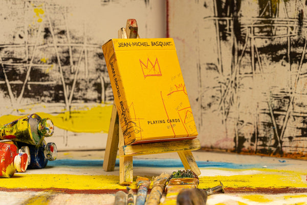 theory11 Jean-Michel Basquiat Premium Playing Cards, Poker Size Standard Index