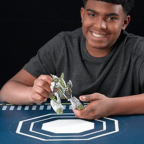 Snap Ships - Forge Javelin M-02 Attack Speeder - Build to Battle - With Moving Pieces and Real Shooting Action, Ages 8+