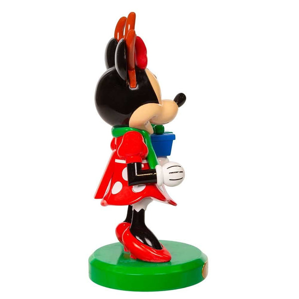 Disney Kurt Adler 6-Inch Minnie Mouse with Tree Nutcracker