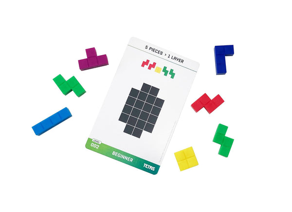 Brainwright - Tetris STAX - Tetrimono Packing Puzzle - 48 Pieces