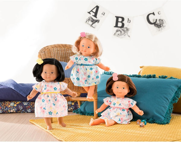 Corolle Les Florolles/Flowers Jasmine 13" Doll - My First Doll - Painted Eyes