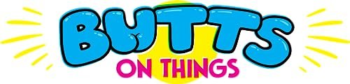 Gamewright - Butts On Things - The Cheek to Cheek Card Game - Perfect for Family Game Night, 2-4 Players Ages 8+