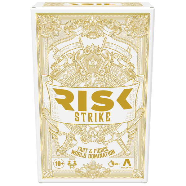 Hasbro Gaming Risk Strike Card and Dice Game - Fast & Fierce World Domination, 3-5 Players Ages 10+