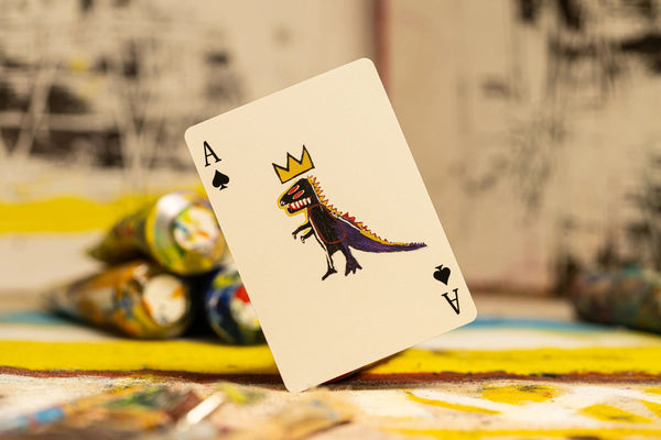 theory11 Jean-Michel Basquiat Premium Playing Cards, Poker Size Standard Index