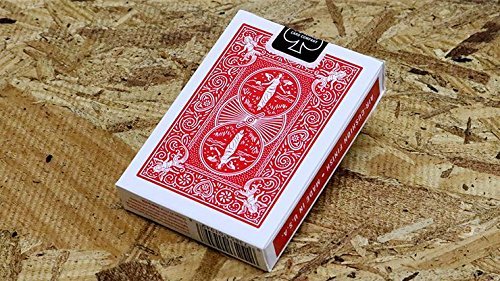 US Playing Cards Bicycle Maiden Back | Red Co | Poker Deck | Collectable