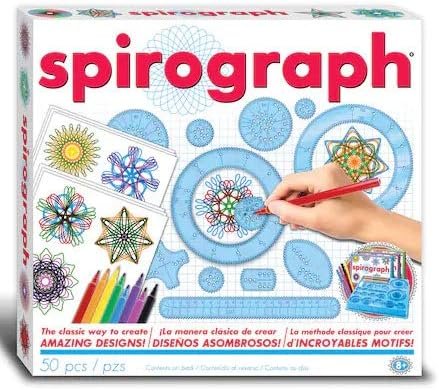 The Original Spirograph - Deluxe Set - Arts and Crafts - Kids Aged 8 Years and Up - Gift for Boy or Girl