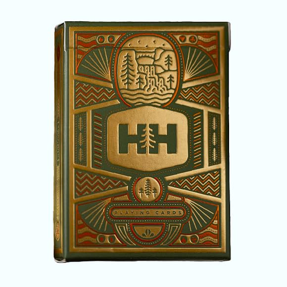 Kings Wild Project Hocking Hills State Park Luxury Playing Cards - Standard Edition, Poker Size Custom Index, State Park Themed Collectible Deck