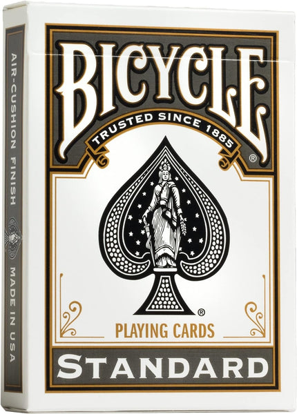 Bicycle Standard Index (Black/Red), Pack of 4
