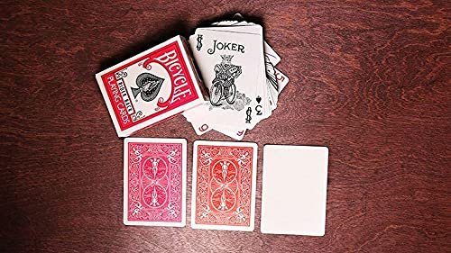 Bicycle Rider Back Fuchsia Playing Cards, Poker Size Standard Index, Classic Deck of Cards for Poker, Blackjack, Family Game Night, Card Games & Magic Tricks