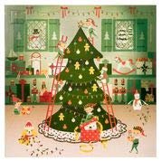 Babalu North Pole Workshop Advent Calendar with Glitter