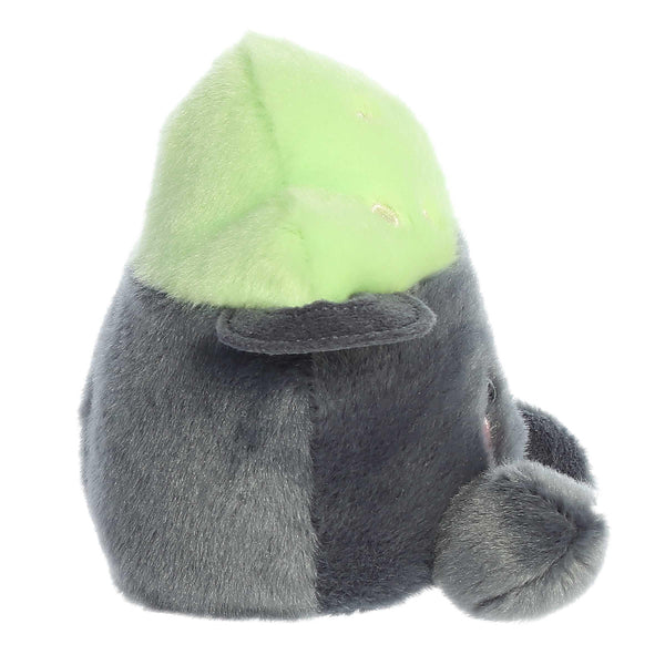 Aurora® Spooky Palm Pals™ Bubbly Cauldron™ Stuffed Animal - Pocket-Sized Play - Collectable Fun - Gray 5 Inches