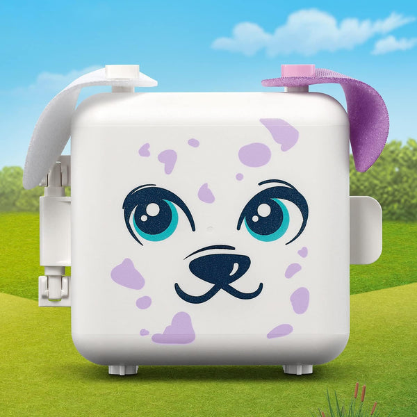 LEGO Friends Emma’s Dalmatian Cube 41663 Building Kit; Puppy Toy Creative Gift for Kids Comes with an Emma Mini-Doll Toy, New 2021 (41 Pieces)