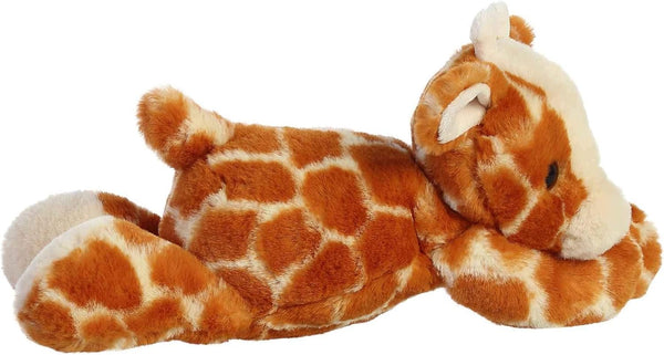 Aurora® Adorable Flopsie™ Gio Giraffe™ Stuffed Animal - Playful Ease - Timeless Companions - Orange 12 Inches