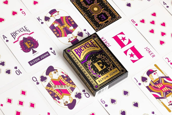 Bicycle Elton John Purple Playing Cards, 1 Deck
