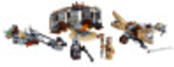 LEGO Star Wars: The Mandalorian Trouble on Tatooine 75299 Awesome Toy Building Kit for Kids Featuring The Child, New 2021 (277 Pieces)