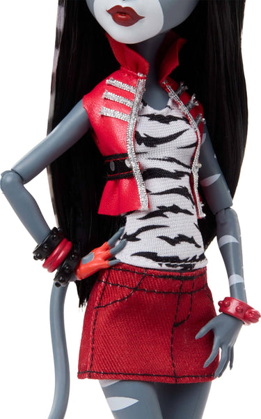 Monster High Boo-riginal Creeproduction Doll 2-Pack, Meowlody and Purrsephone Collectible Reproductions with Doll Stands and Diary