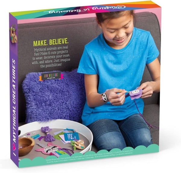 Craft-tastic – I Love Mythical Creatures Kit – Craft Kit Includes 6 Projects Featuring Mythical Creatures