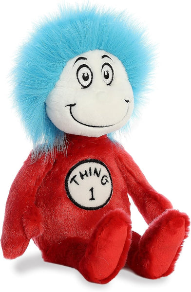 Aurora® Whimsical Dr. Seuss™ Thing 1 Stuffed Animal - Magical Storytelling - Literary Inspiration - Red 12 Inches