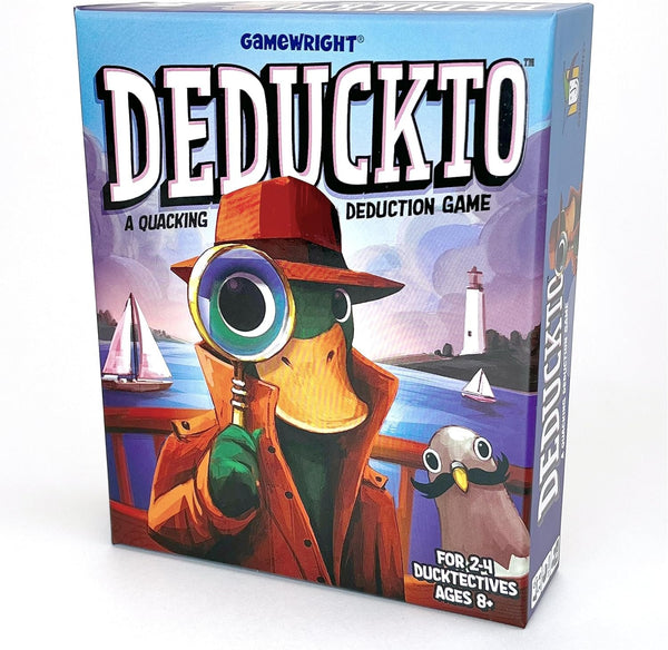 Gamewright - Deduckto - A Quacking Deduction Game - Card Game for Kids Ages 8 and Up - Great for Family Game Night!