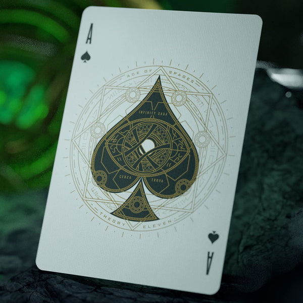 theory11 Avengers Green Edition Premium Playing Cards - Marvel Studios' The Infinity Saga Deck, Poker Size Standard Index