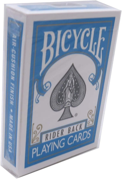 Bicycle Poker Size Turquoise Back Playing Cards, 1 Joker Included