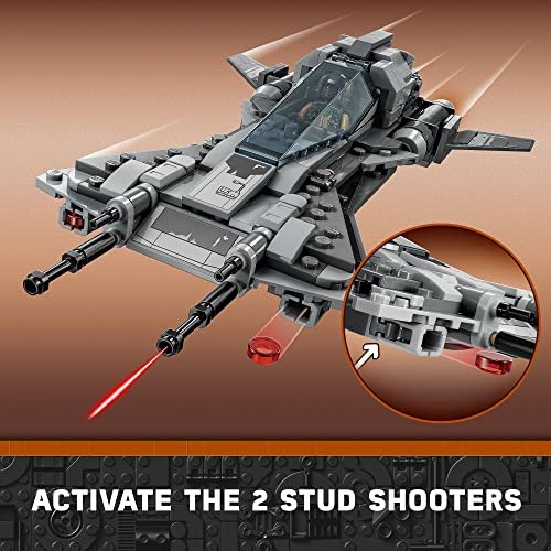 Lego Star Wars Pirate Snub Fighter 75346 Buildable Starfighter Playset Featuring Pirate Pilot and Vane Characters from The Mandalorian Season 3, Birthday Gift Idea for Boys and Girls Ages 8 and up