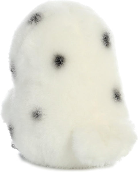 Aurora® Round Rolly Pet™ Hoot Owl™ Stuffed Animal - Adorable Companions - On-The-Go Fun - White 5 Inches