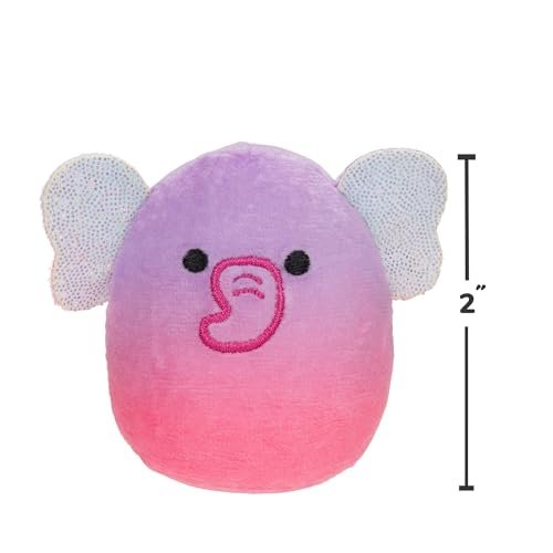 Squishville SQM0508 Safari Squad, Super Soft Mini Squishmallows, 2" Plush Figures, Pack of 6