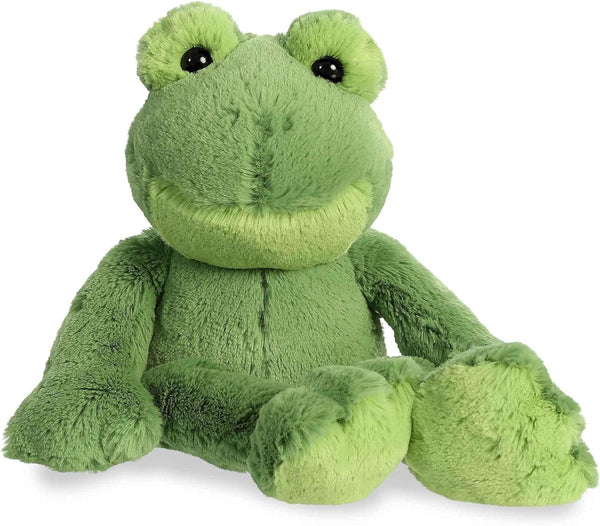 Aurora® Adorable Flopsie™ Fernando Frog™ Stuffed Animal - Playful Ease - Timeless Companions - Green 12 Inches