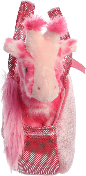 Aurora® Fashionable Fancy Pals™ Jungle Bundles Giraffe Stuffed Animal - On-The-go Companions - Stylish Accessories - Multicolor 7 Inches