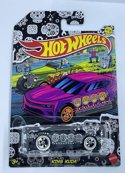 Hot Wheels - Dia De Los Muertos Halloween 2021 - King Kuda, 4/5