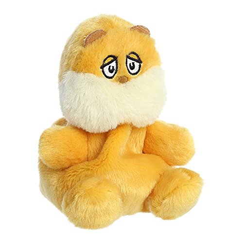 Aurora® Whimsical Dr. Seuss™ Palm Pals™ The Lorax Stuffed Animal - Magical Storytelling - Officially Licensed - Orange 5 Inches