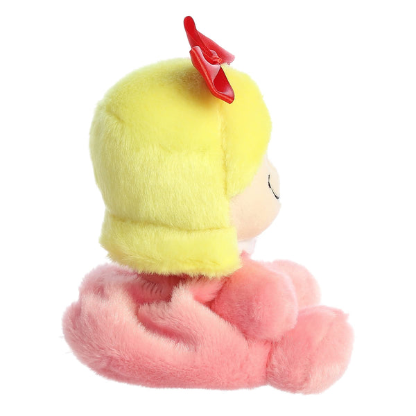 Aurora® Whimsical Dr. Seuss™ Cindy-Lou Who Palm Pals™ Stuffed Animal - Magical Storytelling - Officially Licensed - Pink 5 Inches