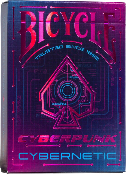 Bicycle Cyberpunk Premium Playing Cards, Poker Size Standard Index