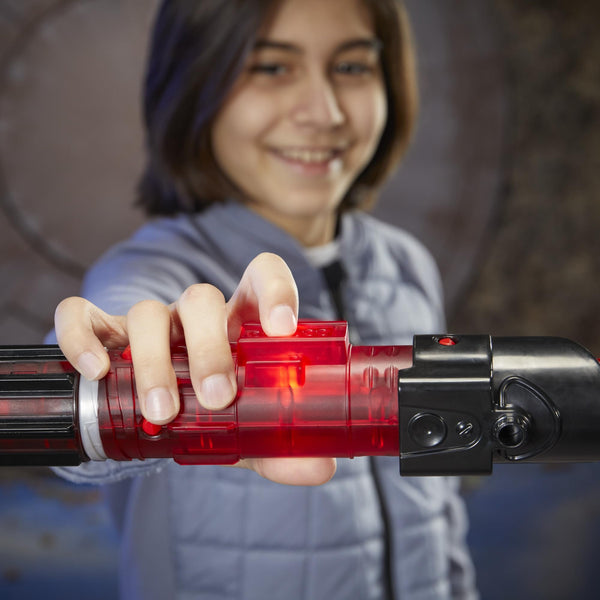 STAR WARS Lightsaber Forge Kyber Core, Officially Licensed Green Customizable Electronic Lightsaber, Roleplay Toys, Halloween Costumes & Accessories for Boys & Girls