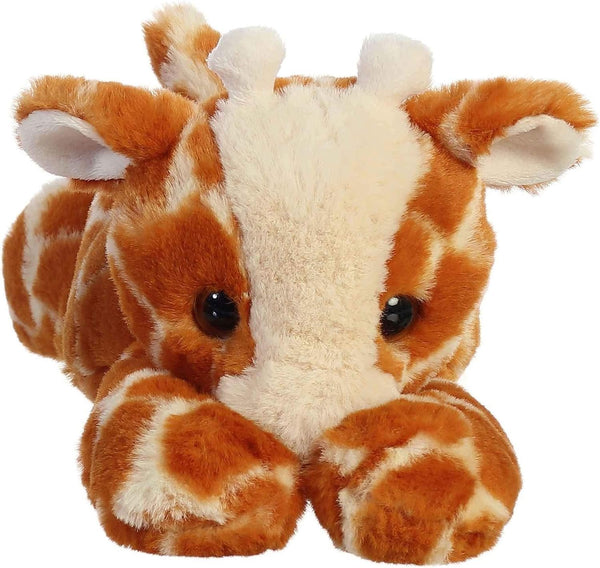 Aurora® Adorable Flopsie™ Gio Giraffe™ Stuffed Animal - Playful Ease - Timeless Companions - Orange 12 Inches